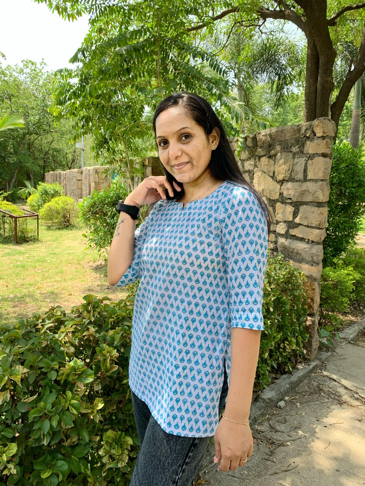 Blossom Calm Kurti