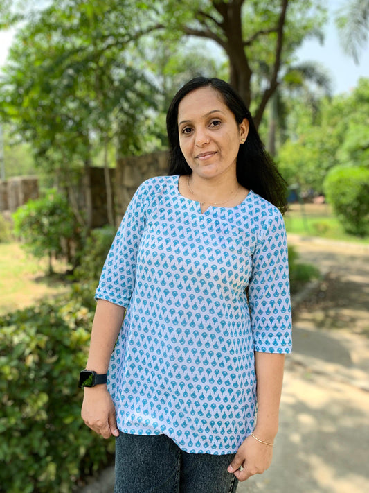 Blossom Calm Kurti