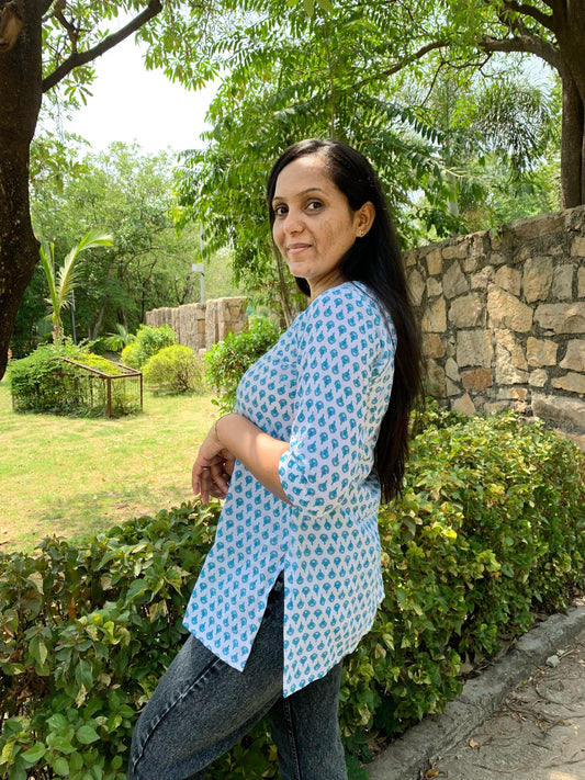 Blossom Calm Kurti