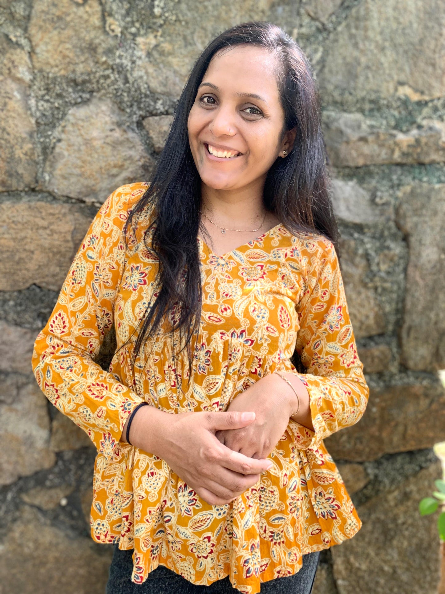Kesar Phool Kurti
