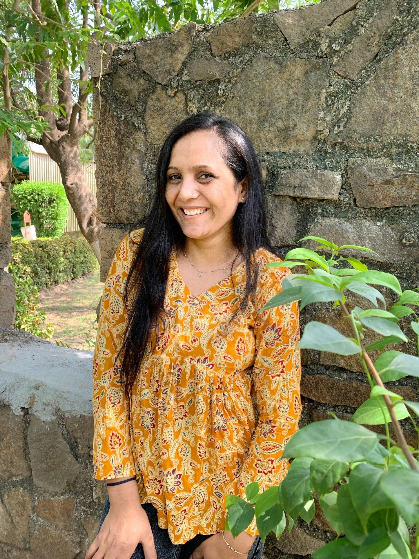 Kesar Phool Kurti