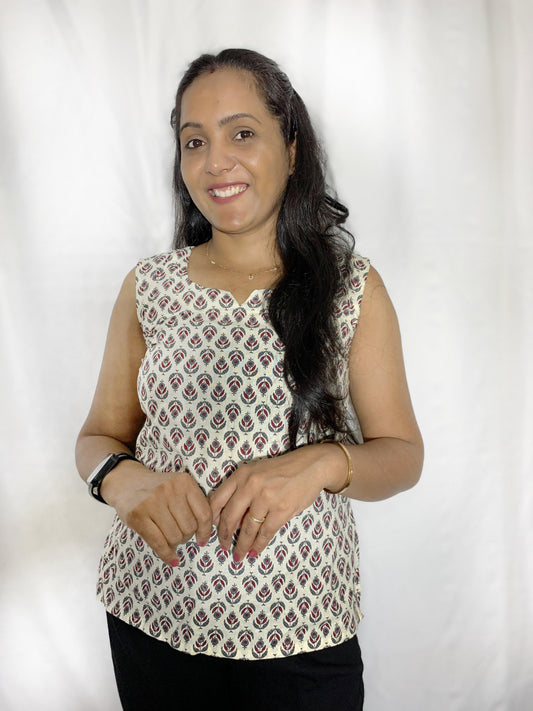 Mor-Mohini Top